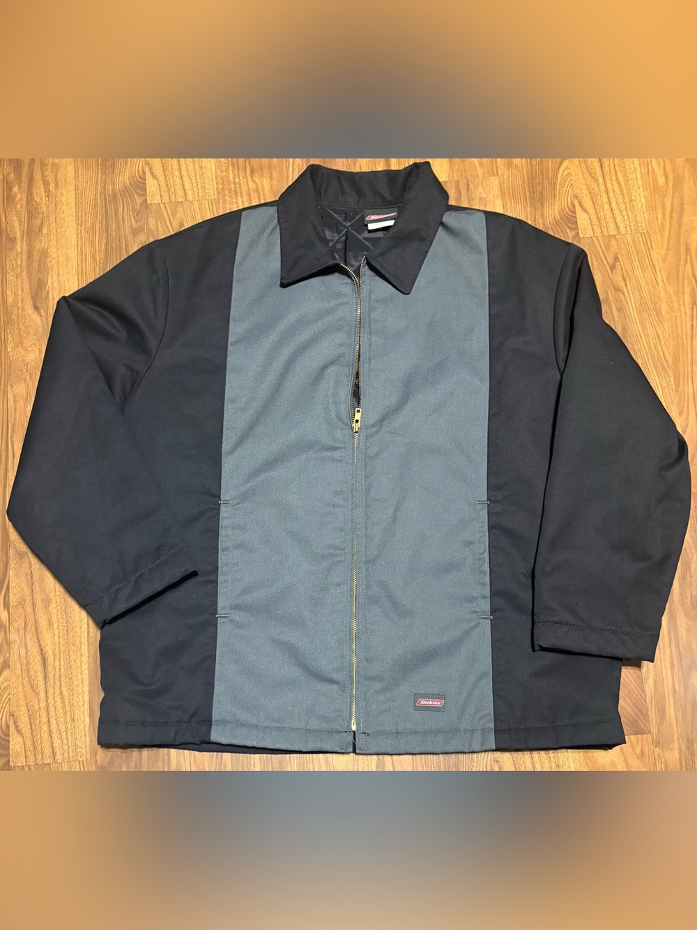 Dickies Jacket Black Detroit Chore Canvas Duck Work Wear Coat Mens size XL